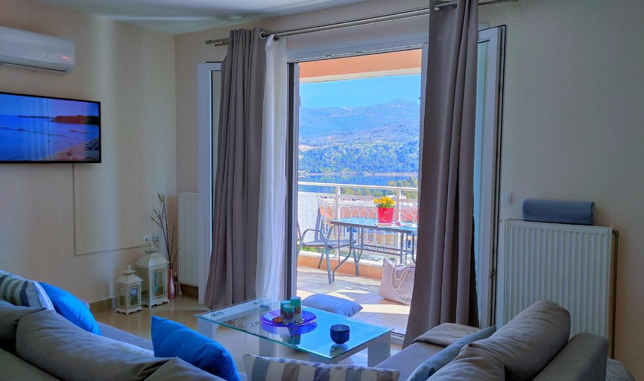 Blue Lagoon Luxury Apartment A3 อาร์กอสโตลี ภายนอก รูปภาพ