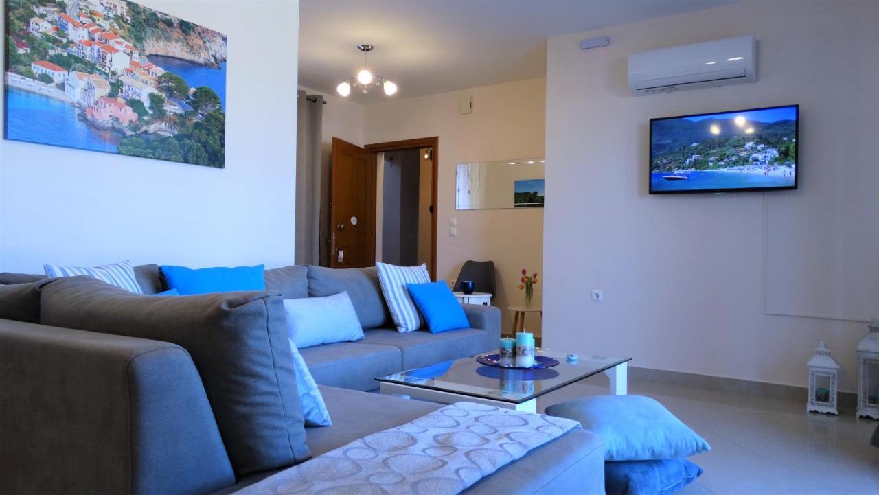 Blue Lagoon Luxury Apartment A3 อาร์กอสโตลี ภายนอก รูปภาพ